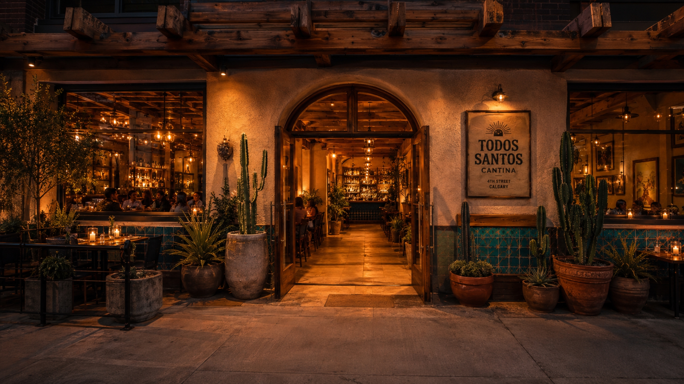 Exterior entrance
